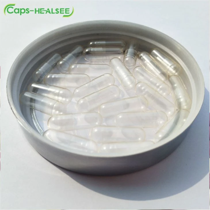 clear transparent vegetable hpmc capsules